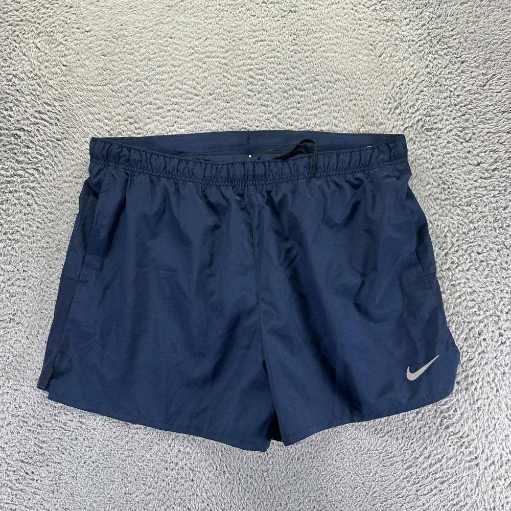 Nike Dri-Fit Shorts Mens 2XL Blue Athletic Performance Sports Summer Running
